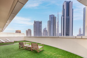 Penthouse with Private Terrace and Full Burj View